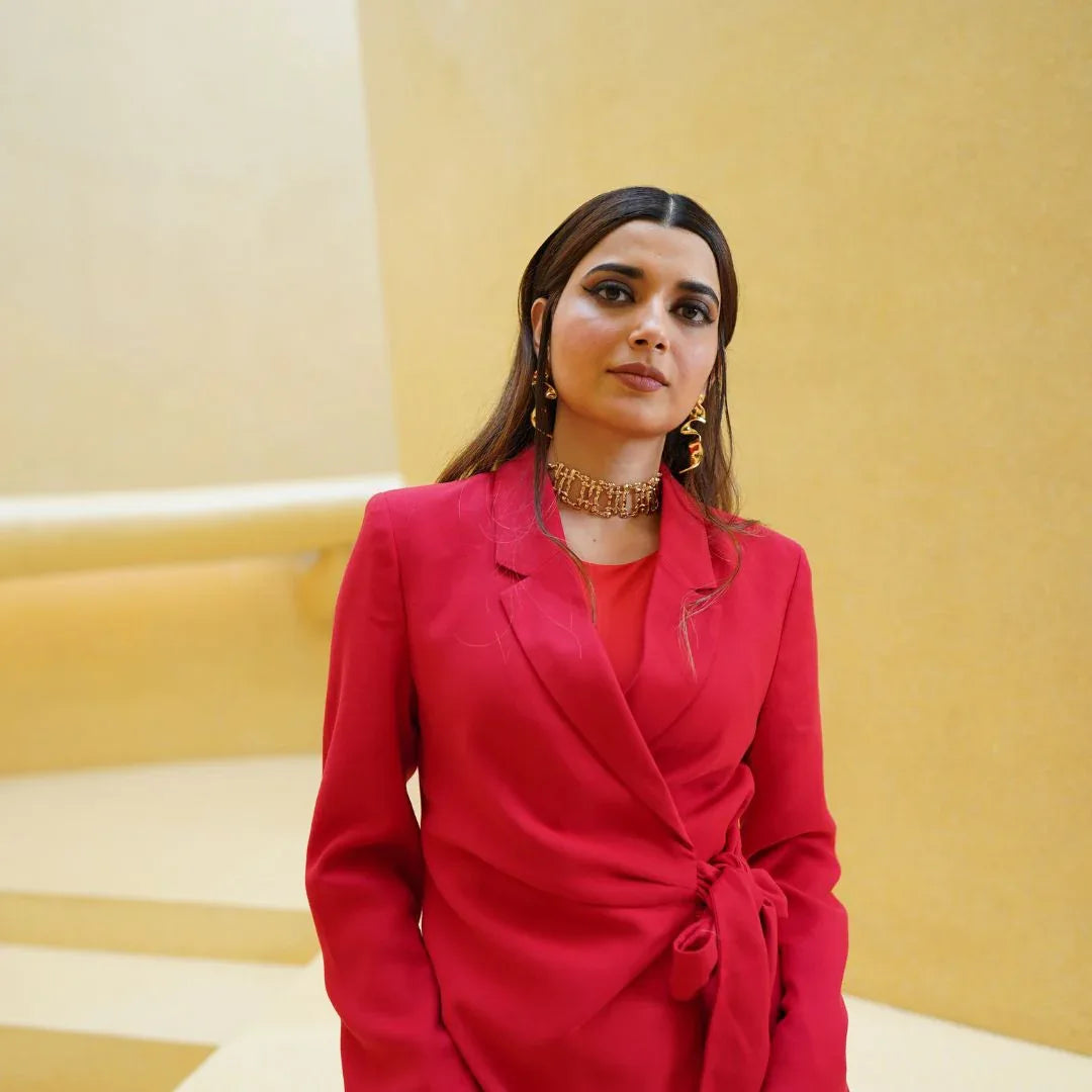 NIMRAT KHAIRA - MAPLE TWIST EARRINGS - AEQEA