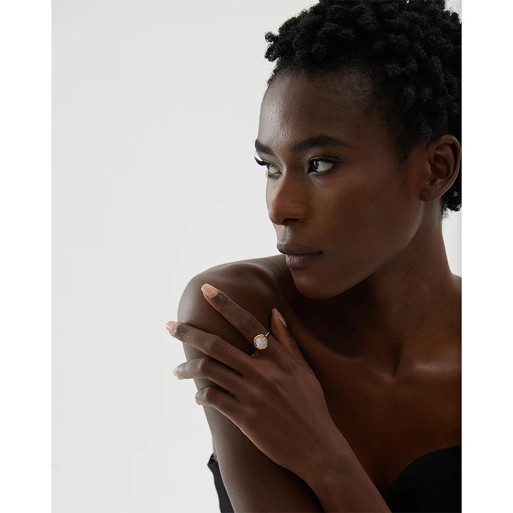 AURORA WAVE RING - AEQEA