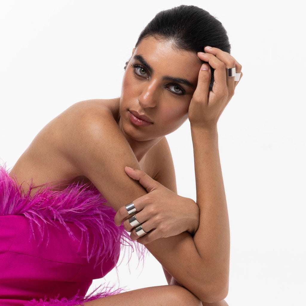 LARGE STACK RING - AEQEA