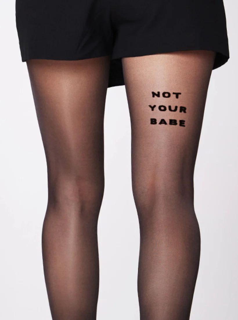 NOT YOUR BABE TIGHTS BY AEQEA