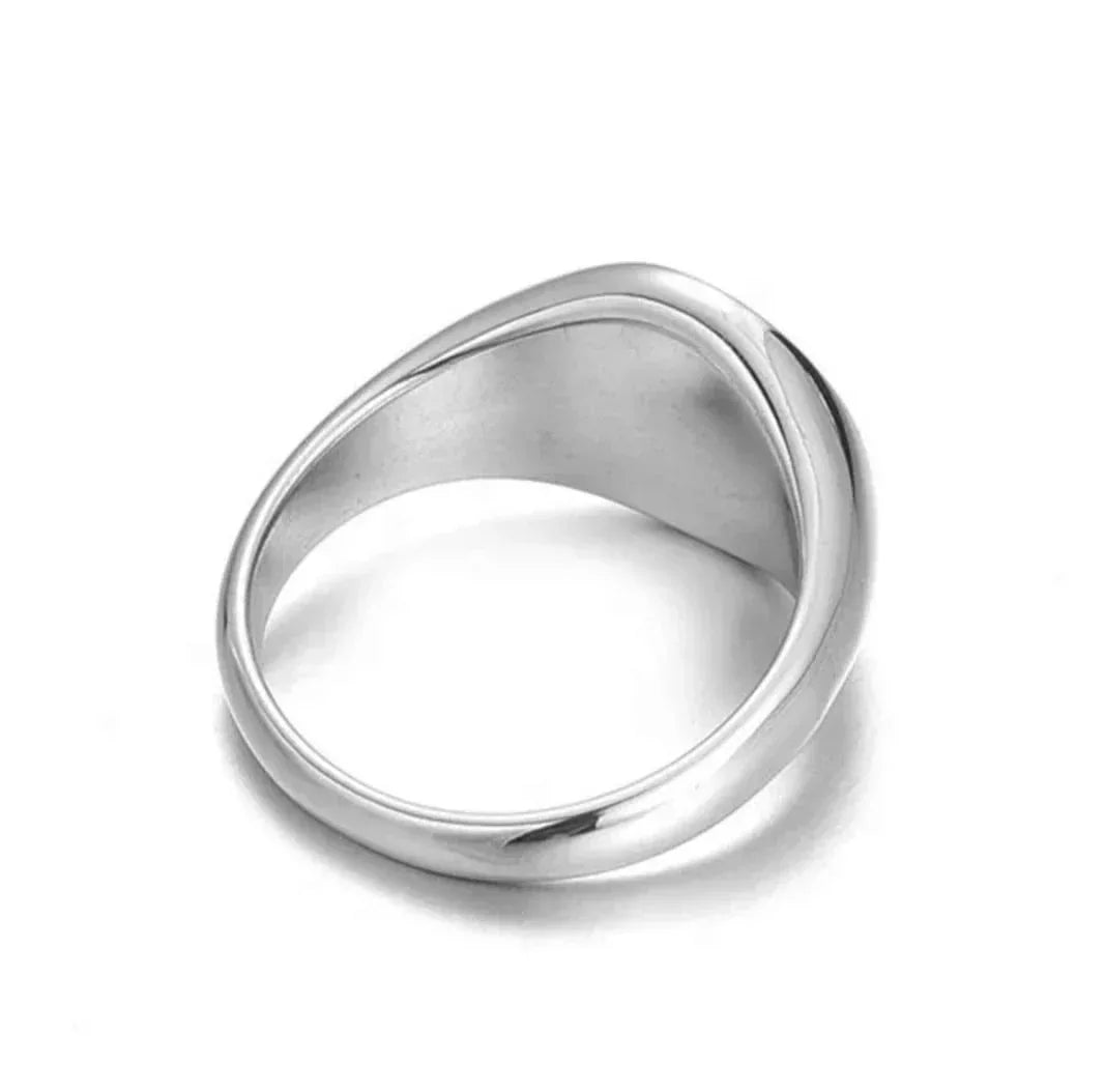 SLEEK SIGNET RING - AEQEA