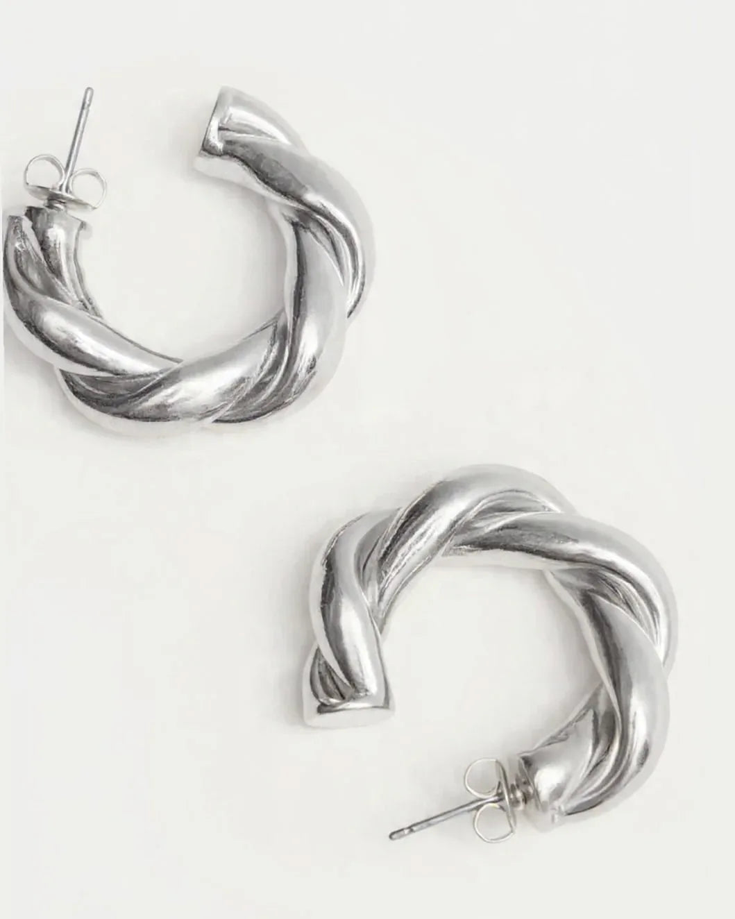 AVA TWIST HOOPS - AEQEA