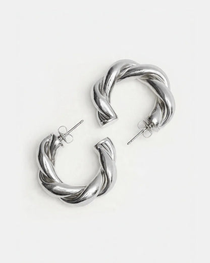 AVA TWIST HOOPS - AEQEA