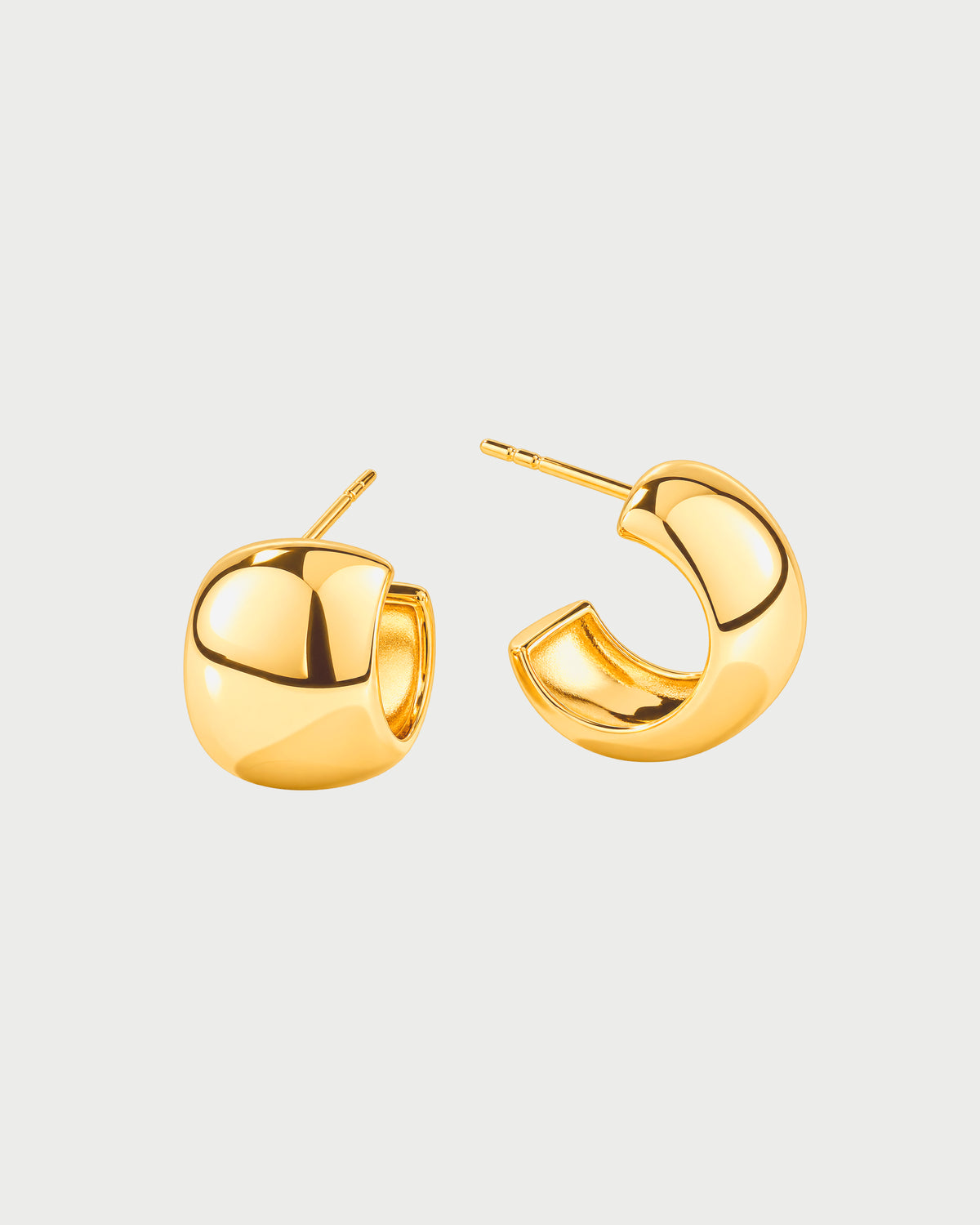 MINI LEA HUGGIES HOOP EARRINGS