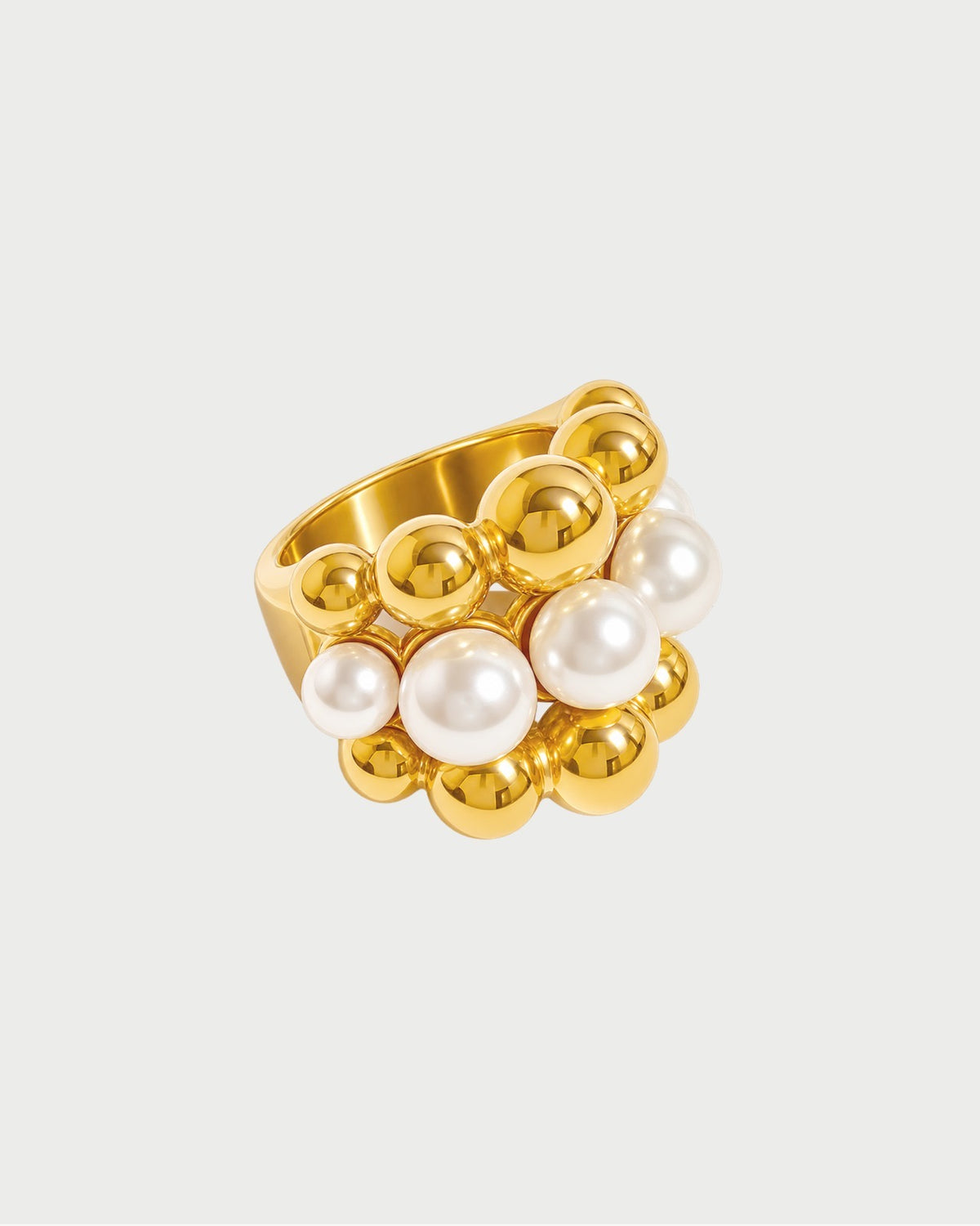PEARL CLUSTER RING