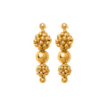 GOLDEN SPHERE CASCADE EARRINGS - AEQEA