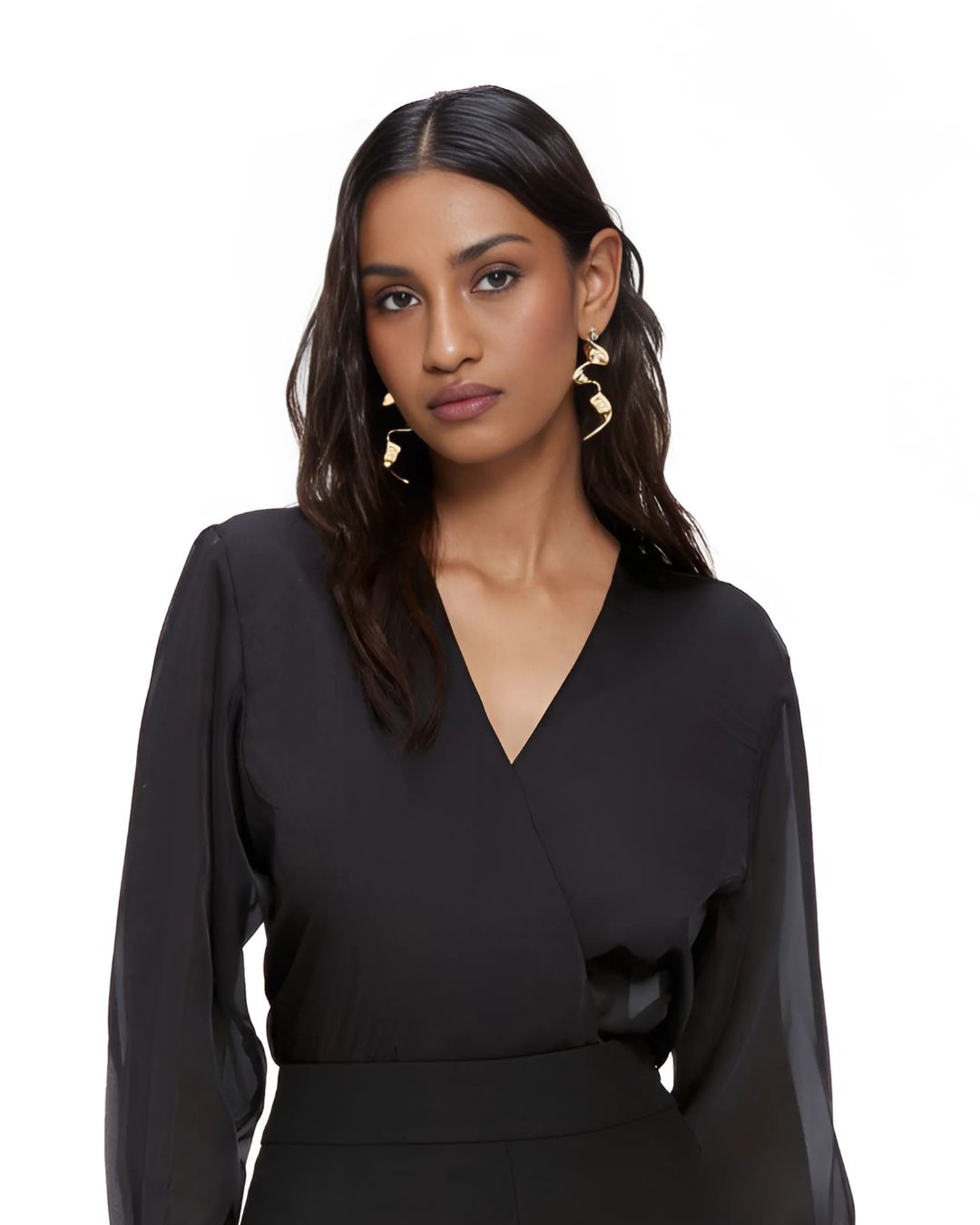 AEQEA - MAPPLE TWIST EARRINGS 