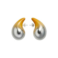 SILVER OMBRE EARRINGS - AEQEA