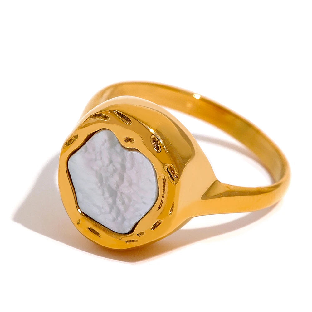 AURORA WAVE RING BY AEQEA