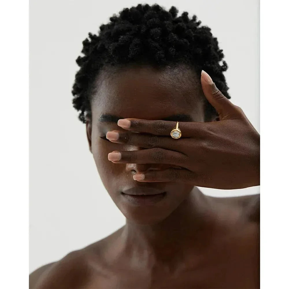 AURORA WAVE RING - AEQEA