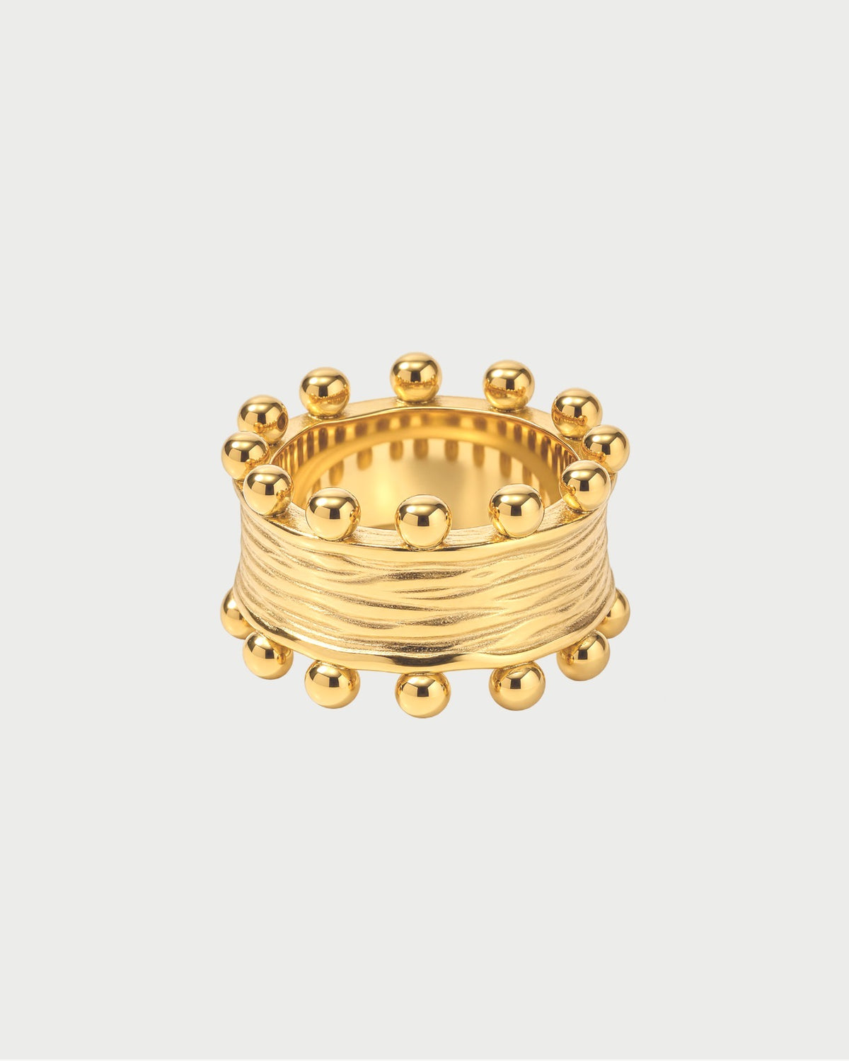 GOLDEN CROWN RING