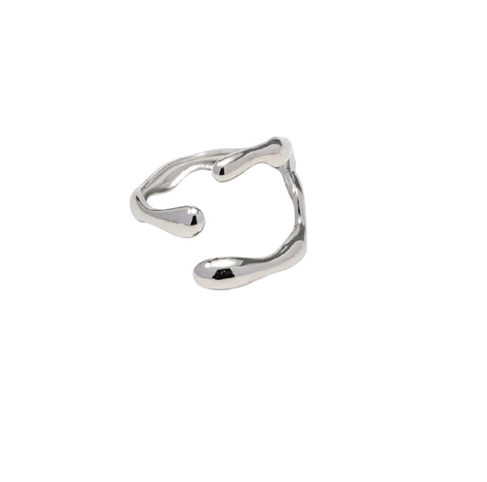 CELESTIAL PEARL WAVE RING FROM AEQEA RING 12