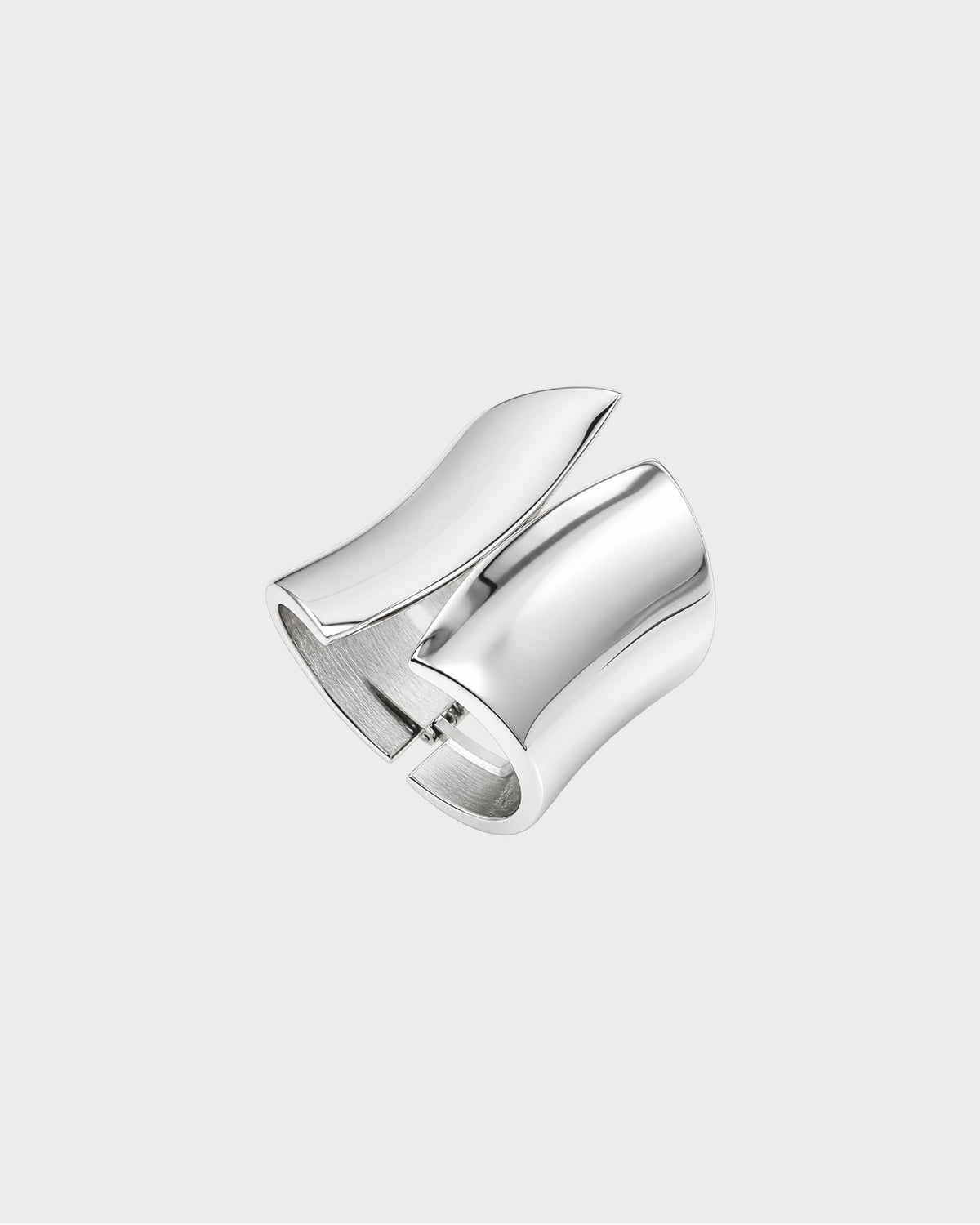 SILVER XXL HORIZON CUFF