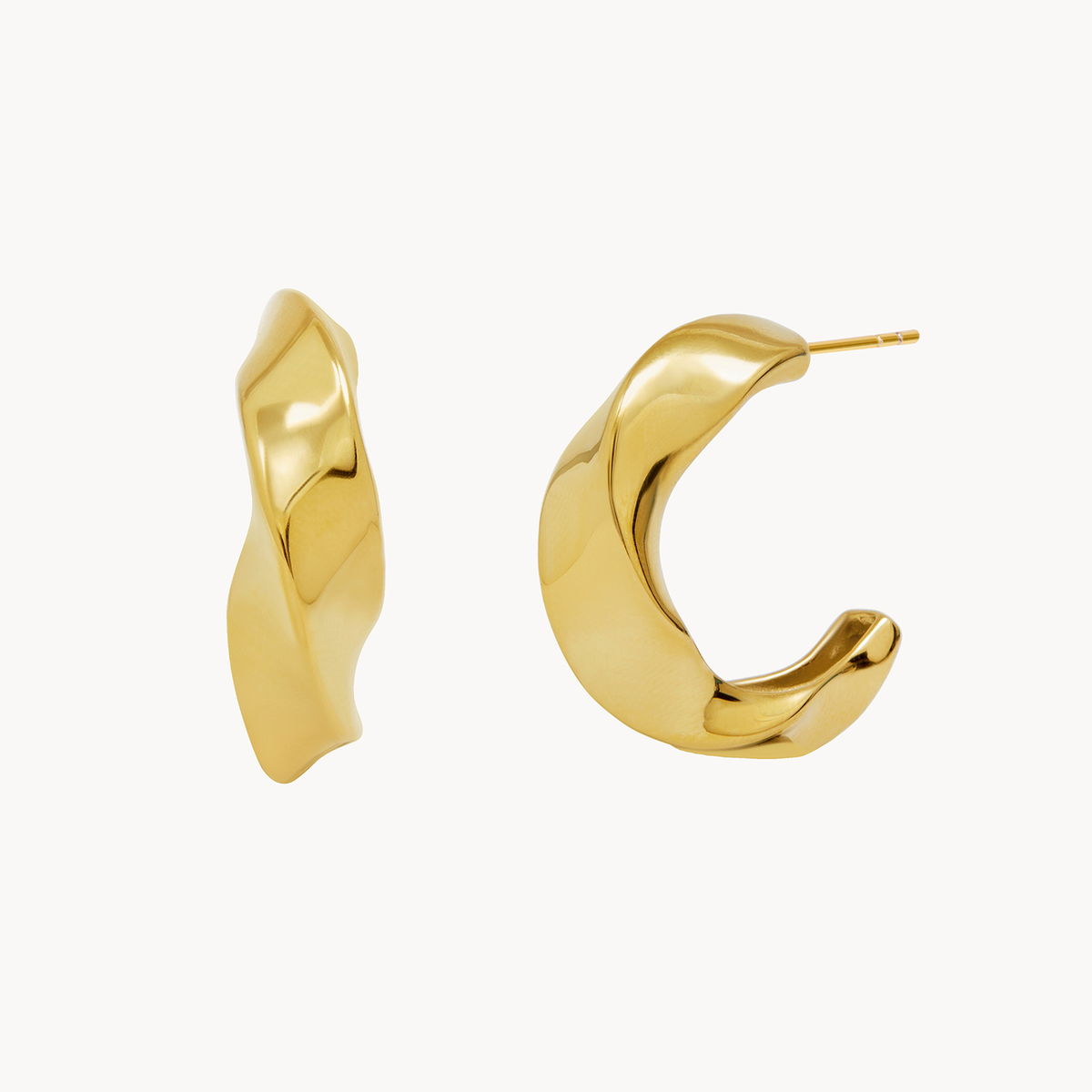 ARRIE TWIST HOOPS