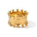 GOLDEN CROWN RING - AEQEA