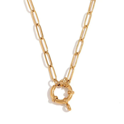 PAPERCLIP NECKLACE - AEQEA