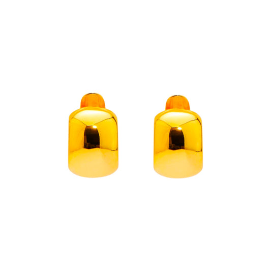 MINI LEA HUGGIES HOOP EARRINGS AEQEA