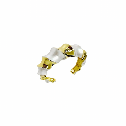IVORY FAULA CUFF  AEQEA