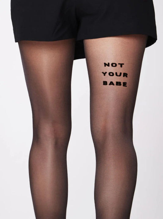 NOT YOUR BABE TIGHTS BY AEQEA