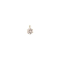 ROUND ZIRCONIA WHITE CHARM - AEQEA