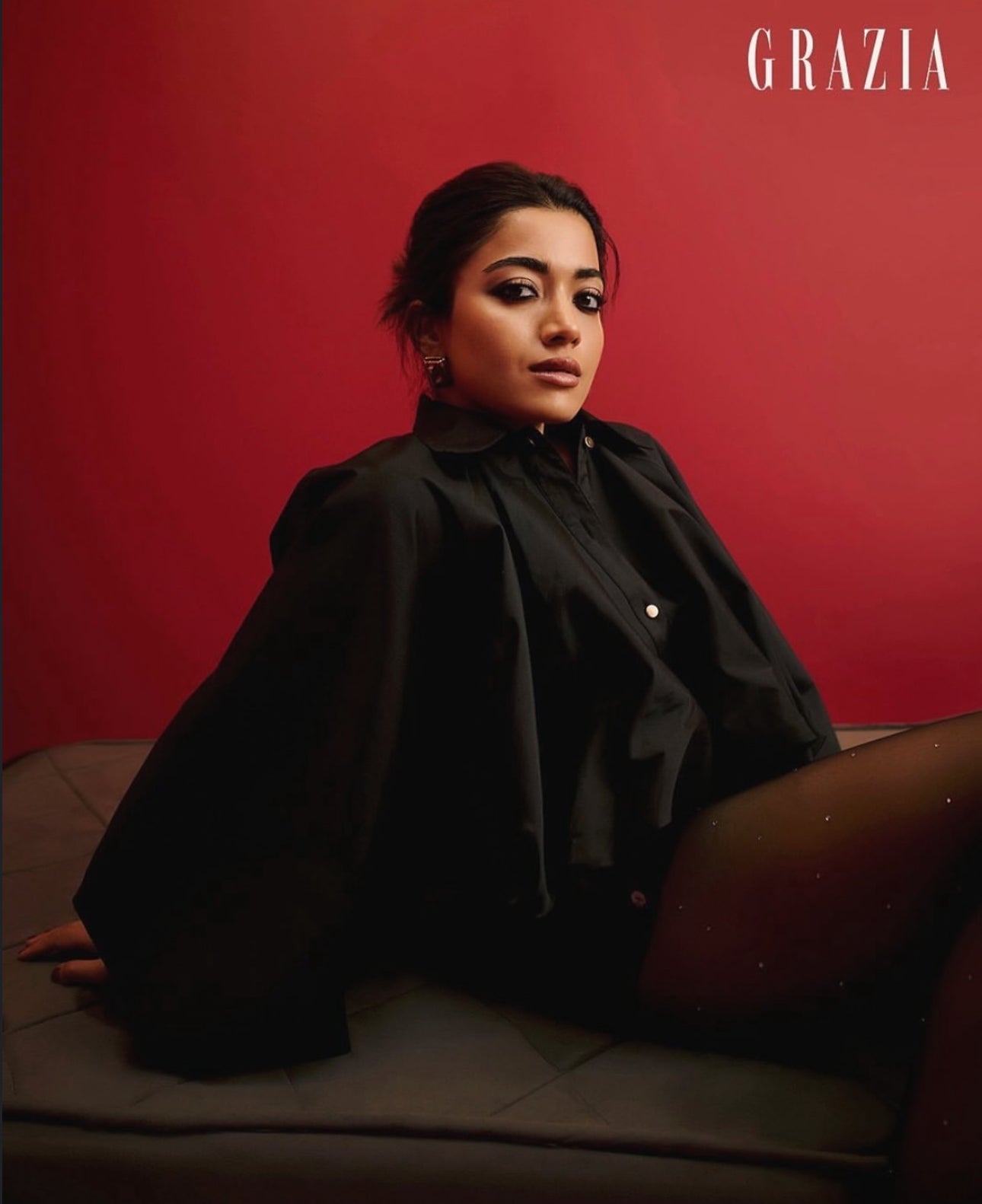Rashmika Mandanna in AEQEA TIGHTS