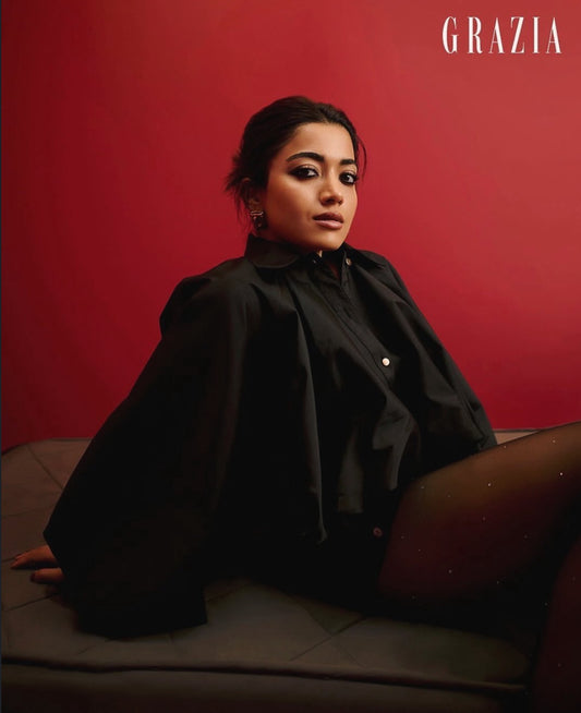 Rashmika Mandanna in AEQEA TIGHTS
