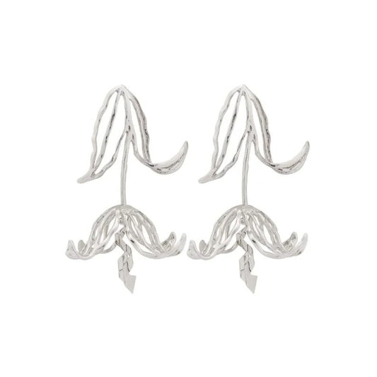 GOLD WHISPERING PETAL EARRINGS