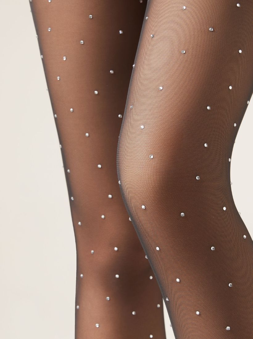 WHITE CRYSTAL TIGHTS - AEQEA