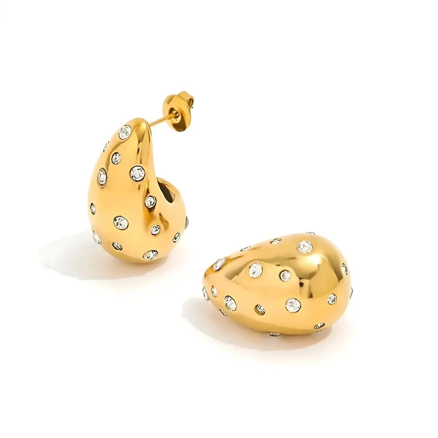 STARDUST WATERDROP EARRINGS - AEQEA