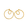 SWIRLY MINI MISMATCHED HOOPS - AEQEA